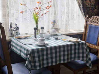 Dining / Restaurant - Blue room for breakfast